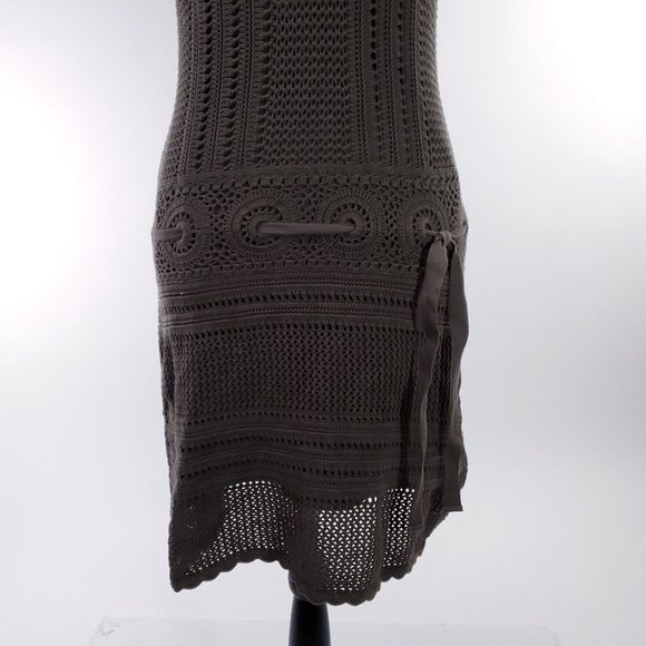 Athleta Brown Knit Dress XS Boho Festival - Picture 3 of 10